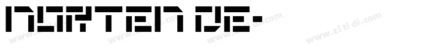 norten de字体转换